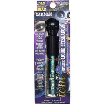 Ioni Day of the Dead Metallic Liquid Eyeshadow - Green