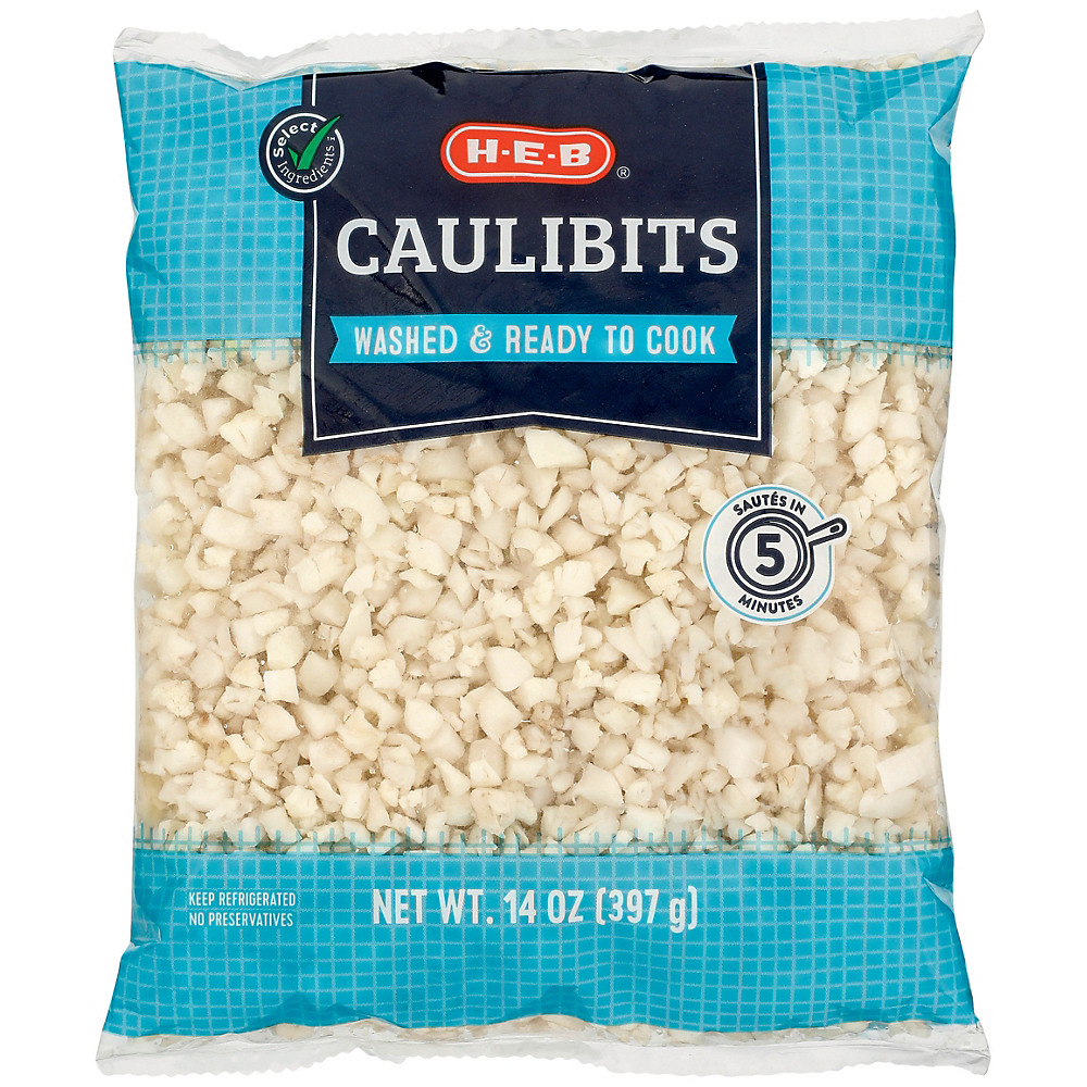H-E-B Caulibits- Find them in the produce department