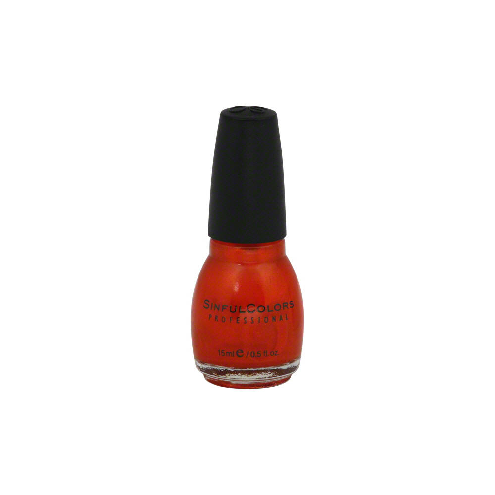 Courtney Orange by Sinful Colors nail polish