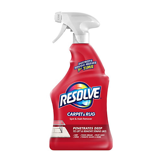 Resolve Carpet Rug Spot Stain Remover Spray Upholstery Cleaners At H E B