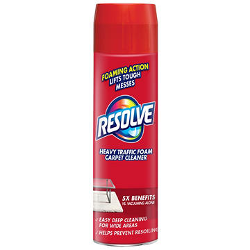Resolve Heavy Traffic, Pet Stain and Odor Remover Carpet Cleaner Foam