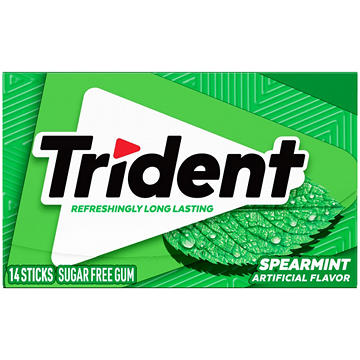 Trident Spearmint Sugar Free Gum