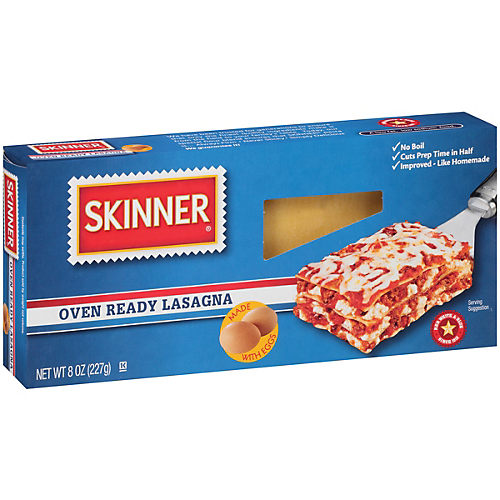 Skinner Oven Ready Lasagna Pasta