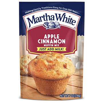 Martha White Apple Cinnamon Muffin Mix