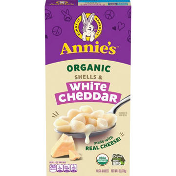 Annie's Organic Shells & White Cheddar Macaroni and Cheese