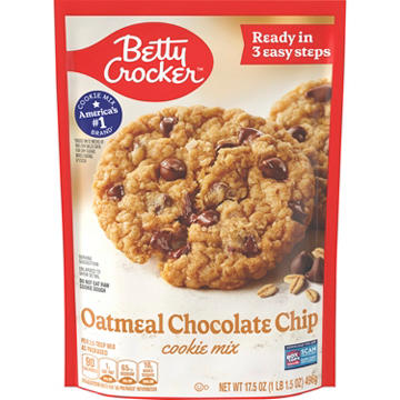 Betty Crocker Oatmeal Chocolate Chip Cookie Mix
