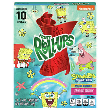 Fruit Roll-Ups Strawberry Sensation Fruit Snacks