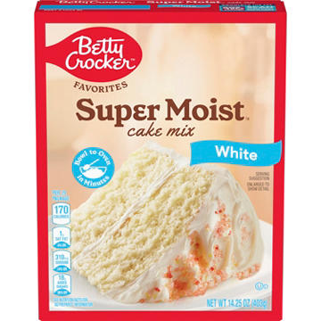 Betty Crocker Super Moist White Cake Mix