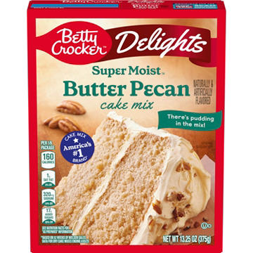 Betty Crocker Super Moist Butter Pecan Cake Mix