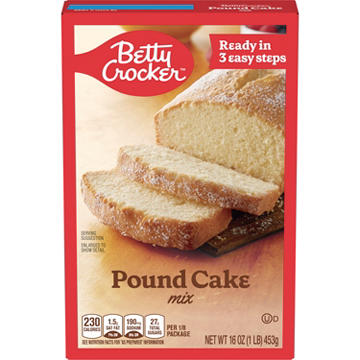 Betty Crocker Pound Cake Mix