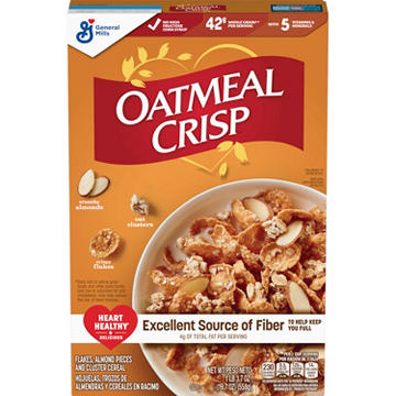 General Mills Oatmeal Crisp Crunchy Almond Cereal