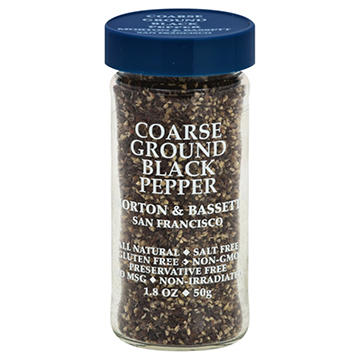 Morton & Bassett Coarse Ground Black Pepper