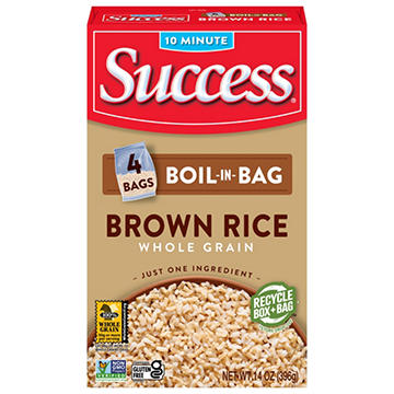 Success Boil-in-Bag Whole Grain Brown Rice