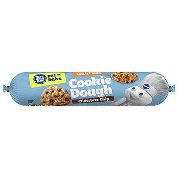 Pillsbury Ready to Eat or Bake Cookie Dough - Chocolate Chip, Value Size