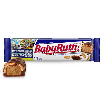 Baby Ruth Full Size Candy Bar