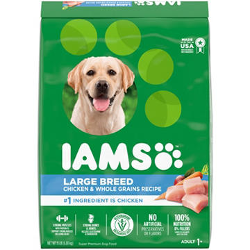 IAMS Proactive Health Large Breed Adult Dry Dog Food - Real Chicken