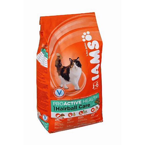 Iams hairball care top daily treats