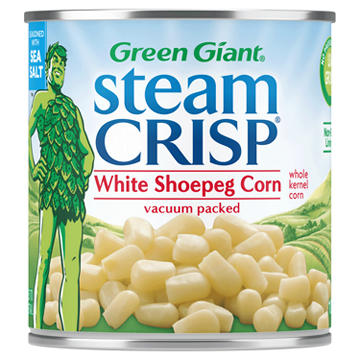 Green Giant Steam Crisp White Shoepeg Whole Kernel Corn