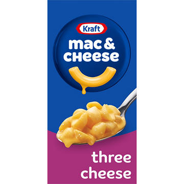 Kraft Three Cheese Macaroni & Cheese Dinner