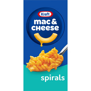 Kraft Spirals Macaroni and Cheese Dinner
