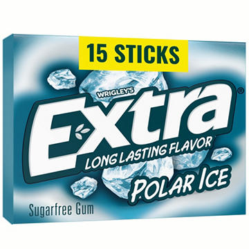 Extra Polar Ice Sugar Free Chewing Gum
