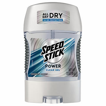 Speed Stick Power Clear Gel Antiperspirant Deodorant