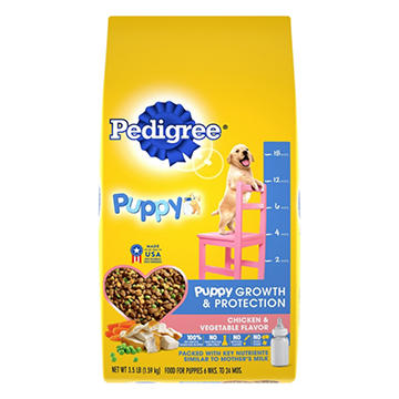 Pedigree Puppy Dry Puppy Food - Chicken Rice and Vegetable Flavor