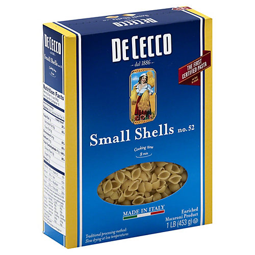 De Cecco Small Shells No. 52 - Shop Pasta at H-E-B