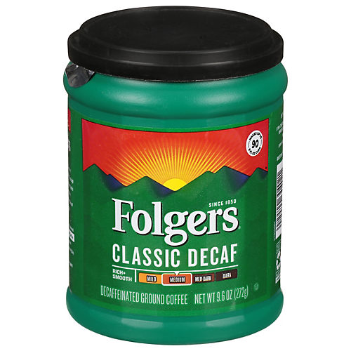 Folgers Coffeehouse Blend Ground Coffee, Medium-Dark Roast, 10.8-Ounces, Ground