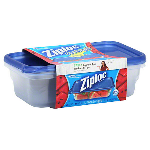 Save on Ziploc Containers & Lids Rectangle Large 72 oz ea Order