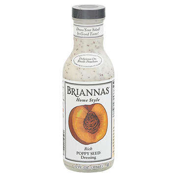 Briannas Home Style Rich Poppy Seed Dressing