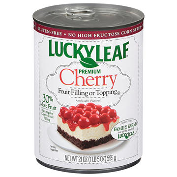 Lucky Leaf Premium Cherry Pie Fruit Filling & Topping