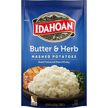 Idahoan Butter & Herb Mashed Potatoes