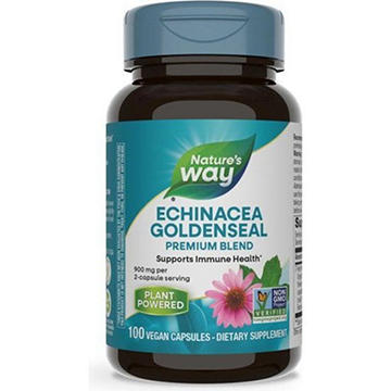 Nature's Way Echinacea Goldenseal Immune Health Capsules