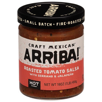 Arriba! Hot Roasted Tomato Salsa