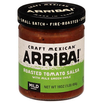 Arriba! Mild Roasted Tomato Salsa 