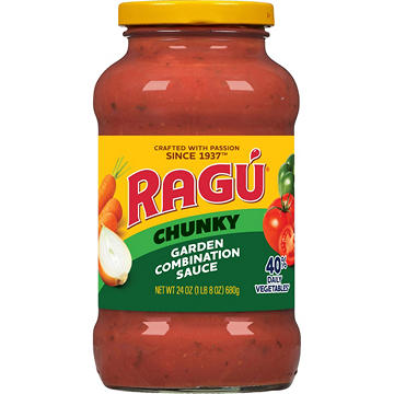 Ragu Chunky Garden Combination Pasta Sauce