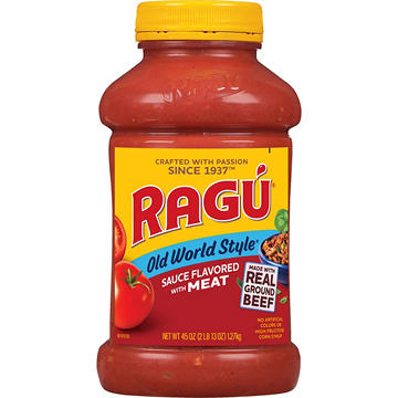 Ragu Old World Style Sauce Flavored with Meat