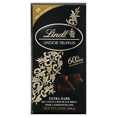 Lindt Lindor Dark Chocolate Truffles - Shop Candy at H-E-B