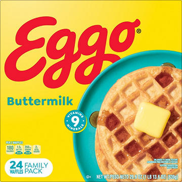 Eggo Buttermilk Frozen Waffles - Family Pack