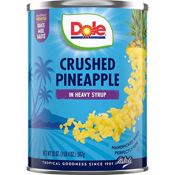 Dole Crushed Pineapple in Heavy Syrup