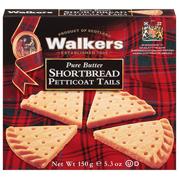 Walkers Pure Butter Shortbread Petticoat Tails
