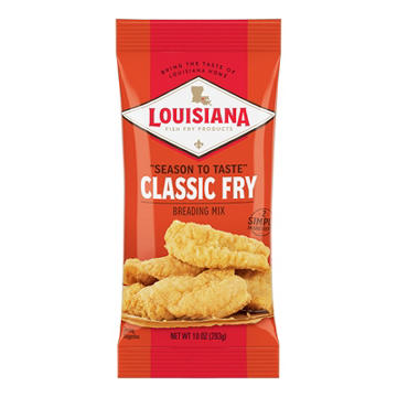 Louisiana Fish Fry Products Classic Fish Fry Breading Mix