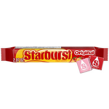 Starburst Original Fruit Chews Candy - Full Size