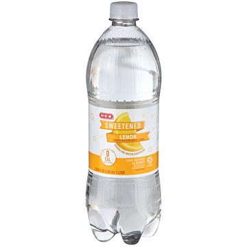 H-E-B Sweetened Lemon Sparkling Water Beverage