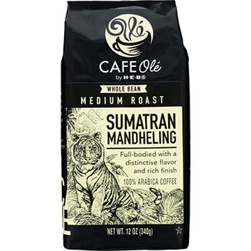 CAFE Olé by H-E-B Whole Bean Medium Roast Sumatran Mandheling Coffee