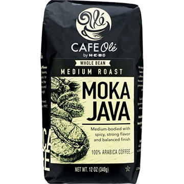 CAFE Olé by H-E-B Whole Bean Medium Roast Moka Java Coffee