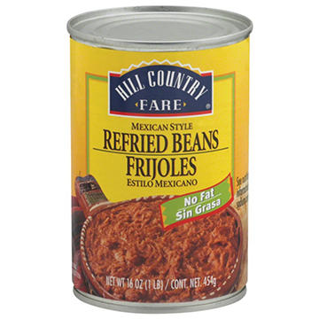 Hill Country Fare Mexican Style Refried Beans