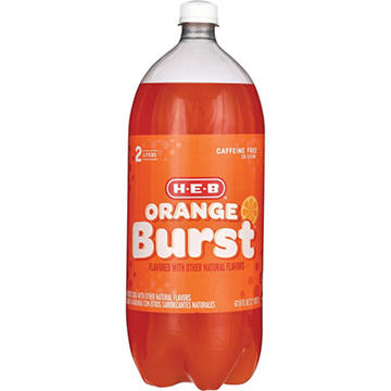 H-E-B Orange Burst Soda