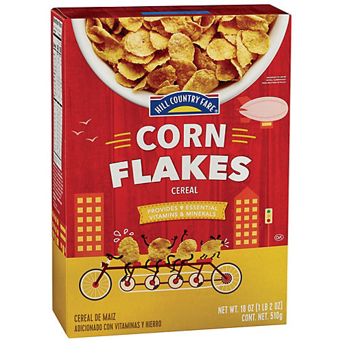Kellogg's Corn Flakes Original Cold Breakfast Cereal - Shop Cereal at H-E-B
